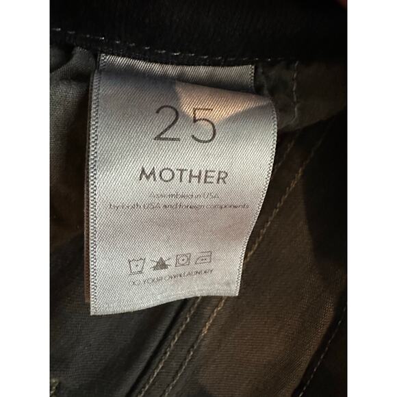 Mother Jeans The Looker Ankle Fray Dark Wash Size 25 Lux Comfortable Jeans - Picture 7 of 12